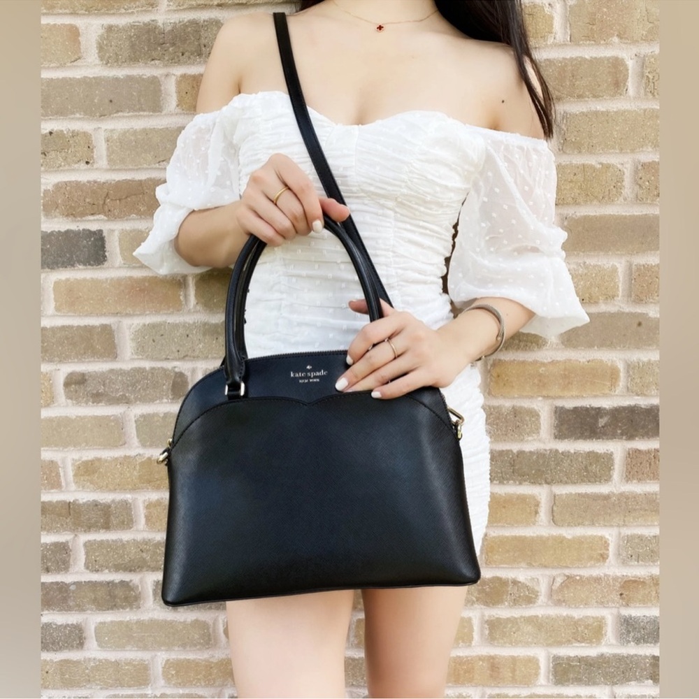 Kate Spade Payton Medium Dome Satchel Crossbody - Picture 9 of 9